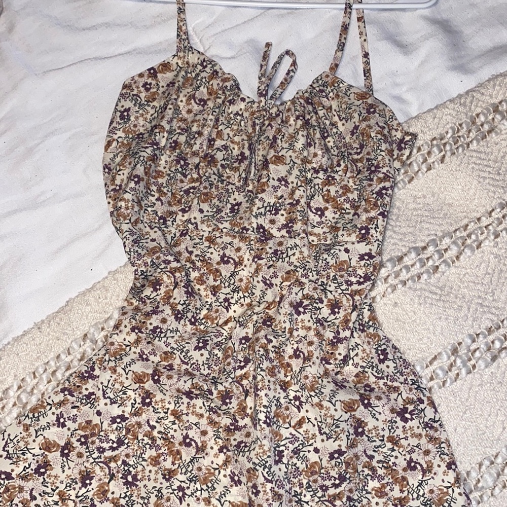 Floral mini dress